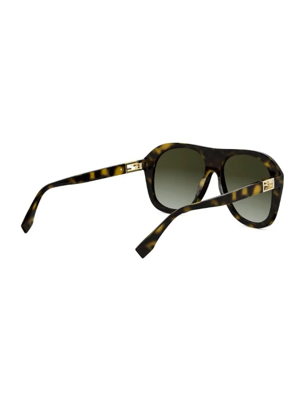 New FENDI Women's Sunglasses Acetate Frame BAGUETTE FE40223I 52P 57 Havana